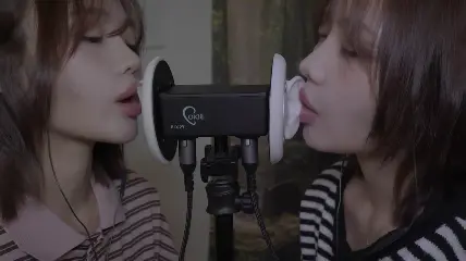 ASMR-Nareun-姐姐妹妹一起👅-boKE